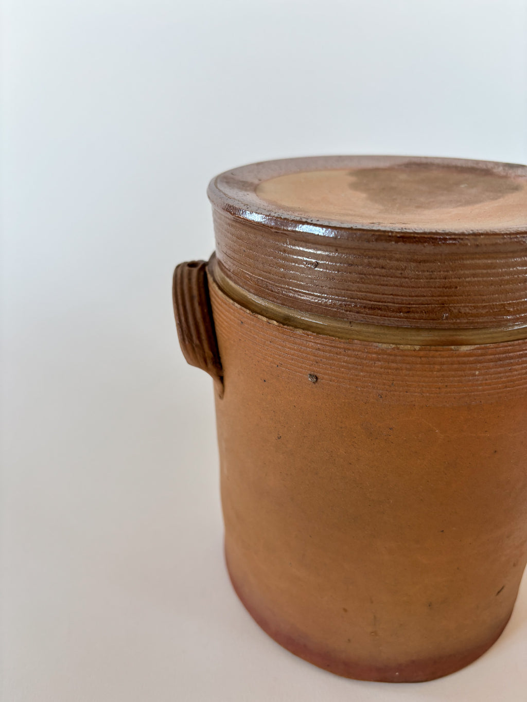 Vintage French Stoneware Jar