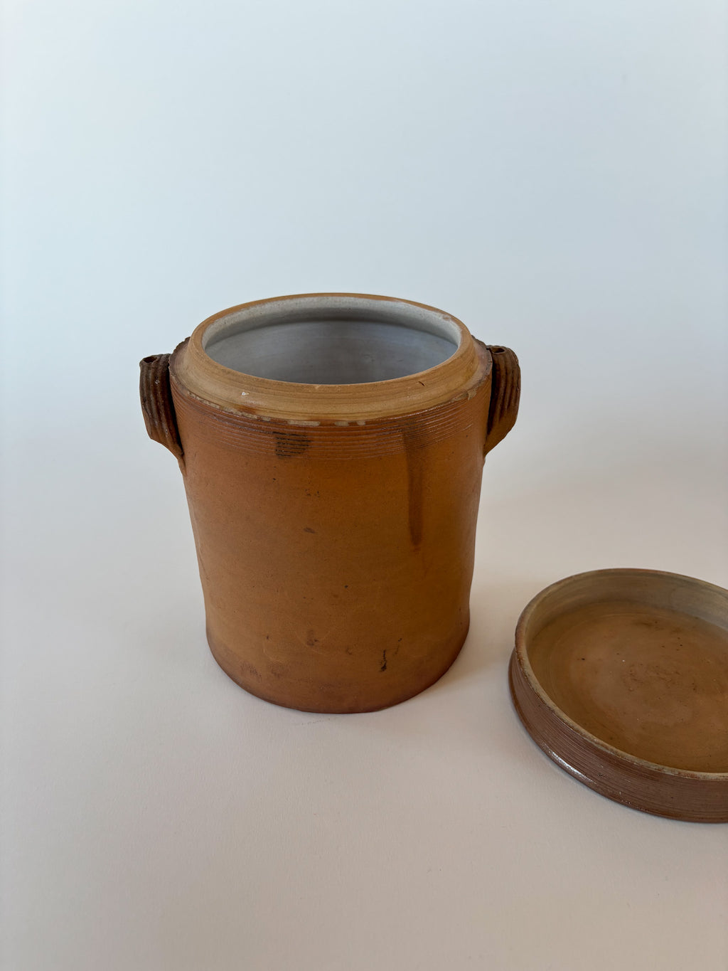 Vintage French Stoneware Jar