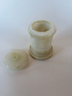 Vintage Alabaster Apothecary Jar