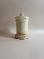 Vintage Alabaster Apothecary Jar