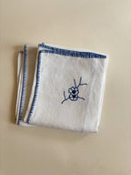 Set of Six Vintage Napkin with Hand Embroidery
