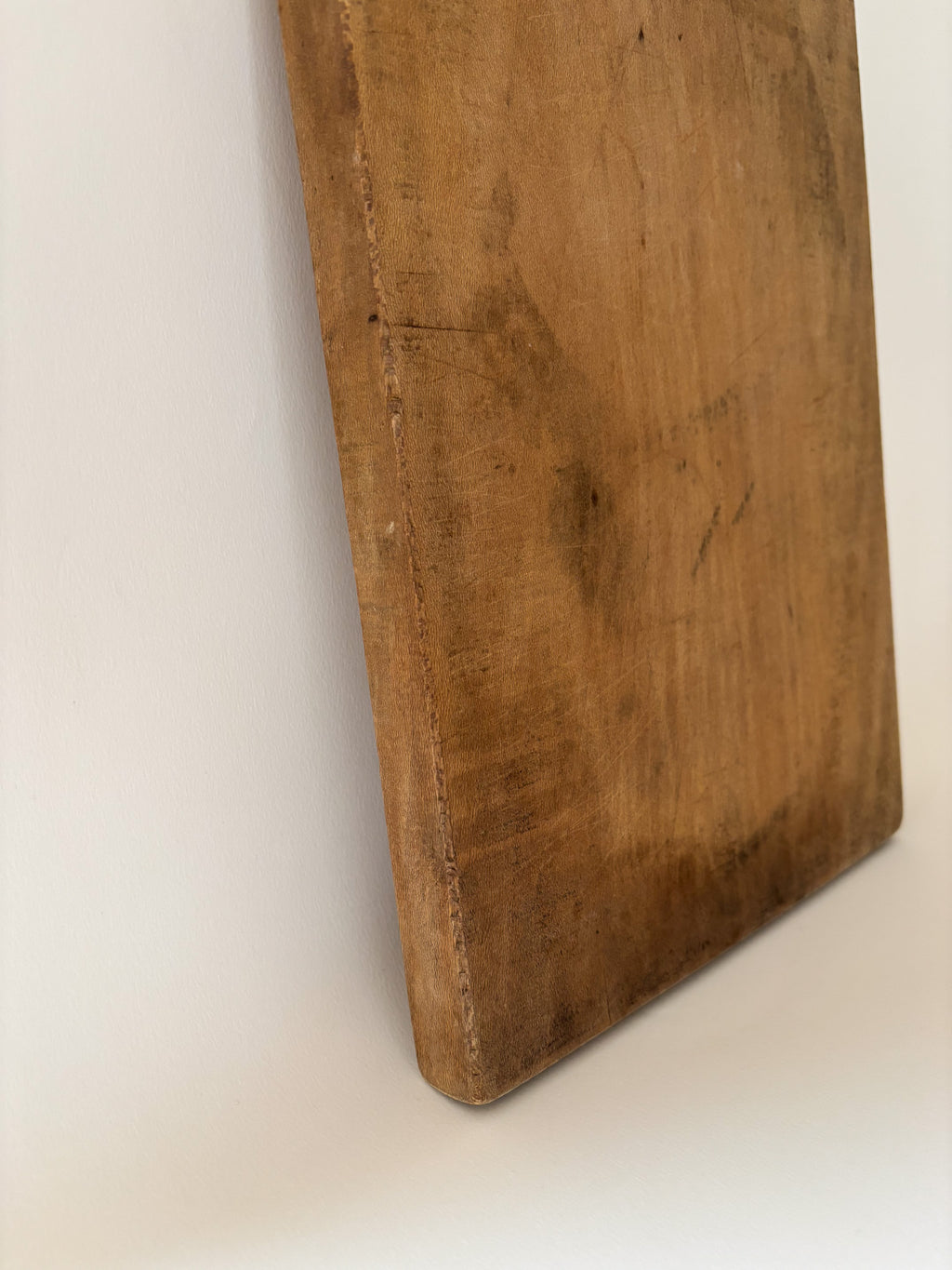 Vintage French Hand-Carved Wooden Bread Board