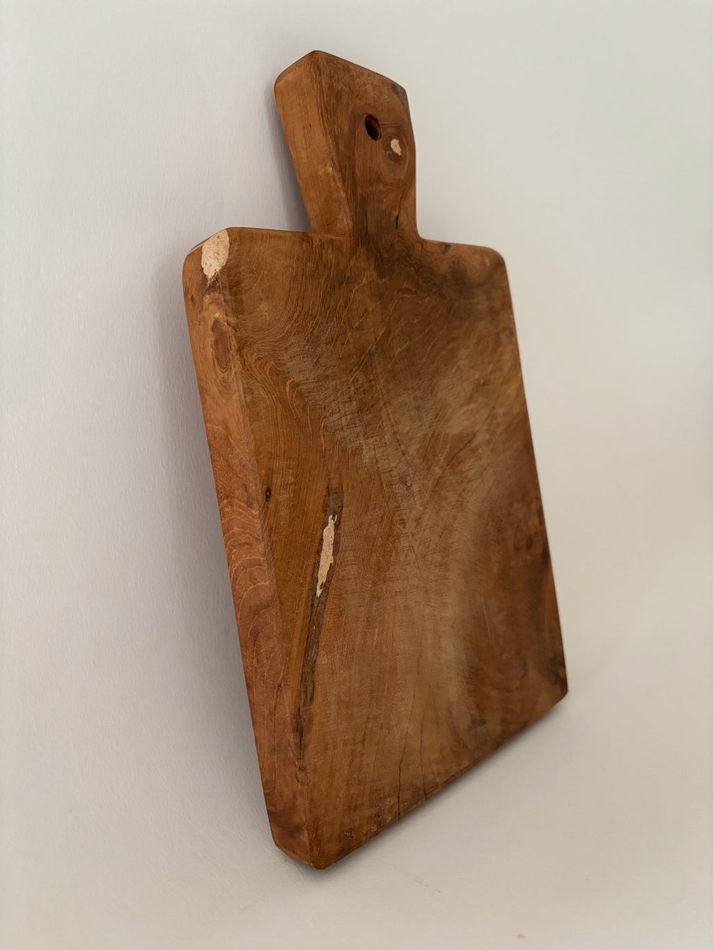 Small Hand-Carved French Bread Board