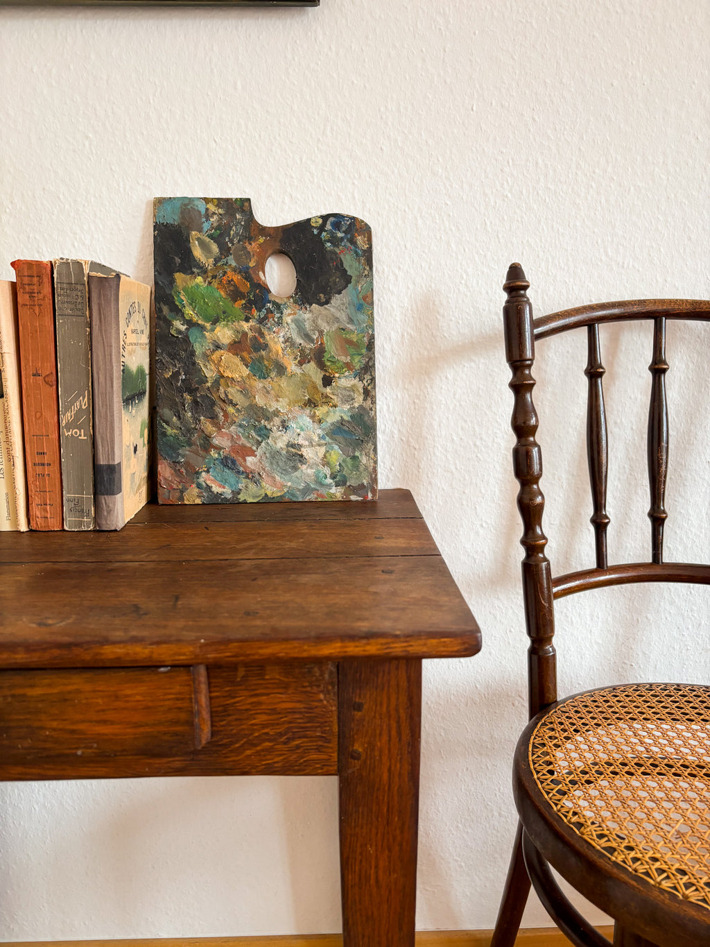 Vintage Wooden Artist’s Palette 2