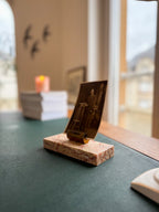 Vintage 1930s Desk Organizer & Paperweight