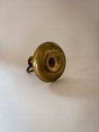 Vintage brass Chamberstick candle holder