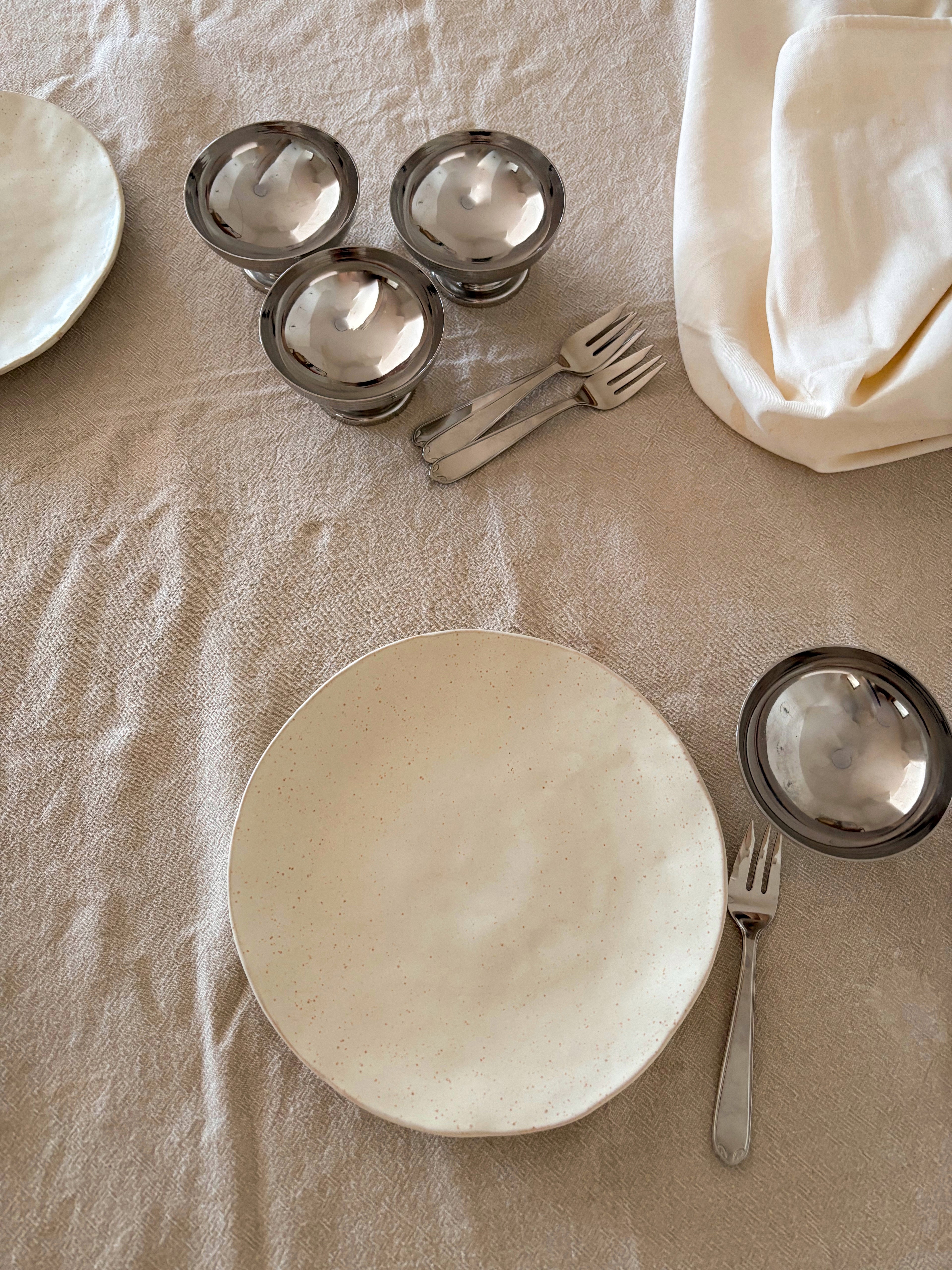 Set of 6 Vintage French Dessert Forks