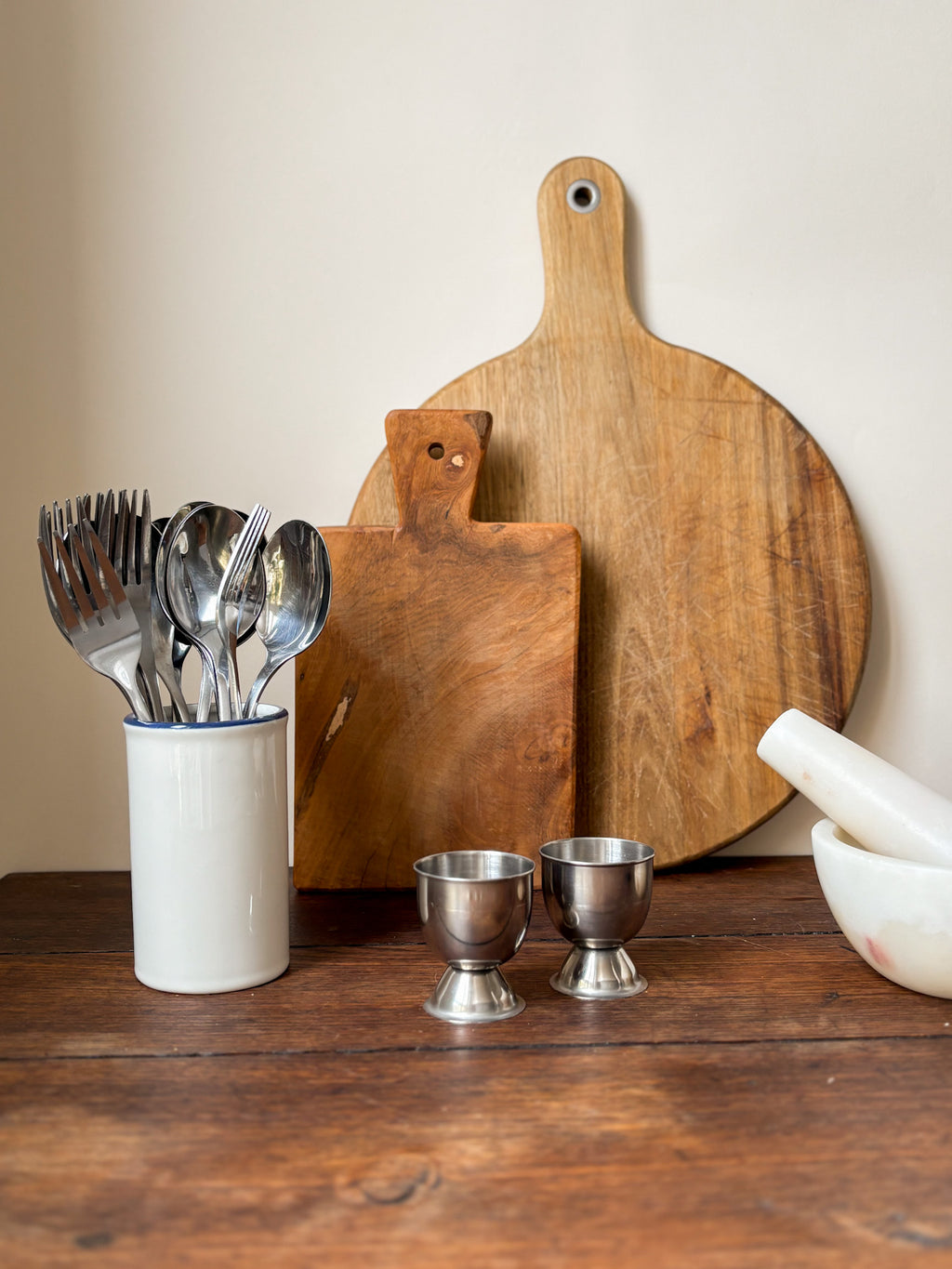vintage small wooden cutting board